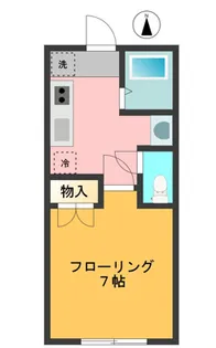 タウンコート【1階】の間取り