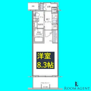 パークアクシス名古屋山王【9階】の間取り