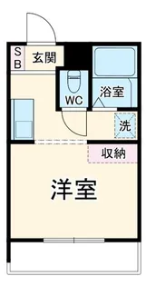 ドーヤマ・ハイツ【1階】の間取り