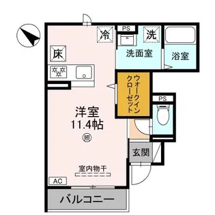 Esprit V【1階】の間取り