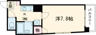 パルコーポ大須【2階】の間取り