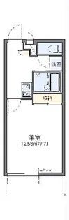 レオパレステリオス【2階】の間取り