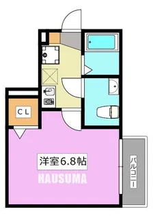 LifeLL上十条【3階】の間取り