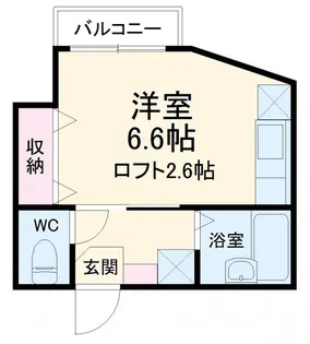 花園ヒルズ2【2階】の間取り