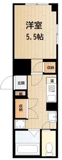 ブオナスタンザ新検見川【5階】の間取り