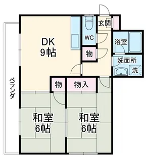 伊東ビル【2階】の間取り