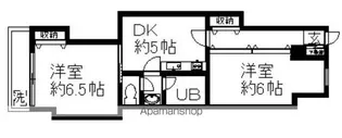 メゾンピュール【4階】の間取り