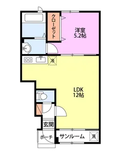 OWL1号館【1階】の間取り