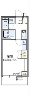 レオネクストシャンブル【1階】の間取り