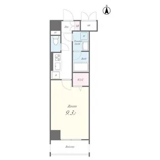 N’s PARK Residence 高田馬場【6階】の間取り