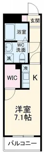 Rising place 桜木町二番館【3階】の間取り