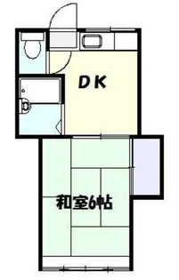 第一富士荘【1階】の間取り