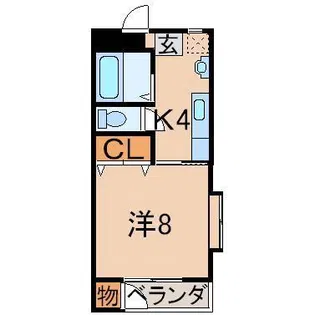 テディ丸子【2階】の間取り