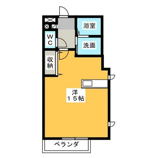 パークヒルズ田沼【1階】の間取り