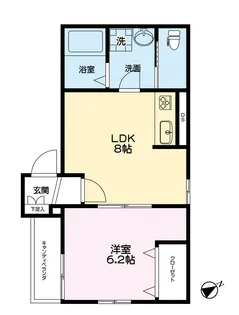 旭化成 ヘーベルマンション(上板橋駅まで平坦徒歩4分)【3階】の間取り