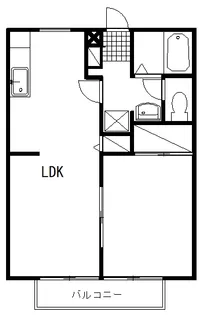 ルーラル石合【2階】の間取り