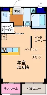 ロイヤルガーデン【3階】の間取り