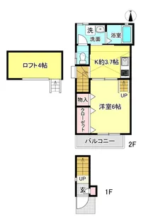 サンベルデ【2階】の間取り