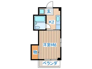 服部ビル【3階】の間取り