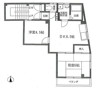ナトゥルメゾン【2階】の間取り