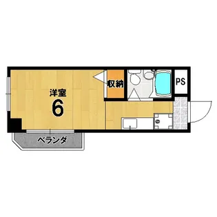 パルティーダなかむら【2階】の間取り