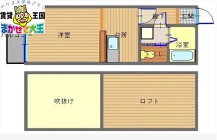 アルジェントパレス弐番館【1階】の間取り