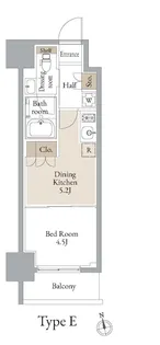 JMFレジデンス浅草橋三丁目【10階】の間取り