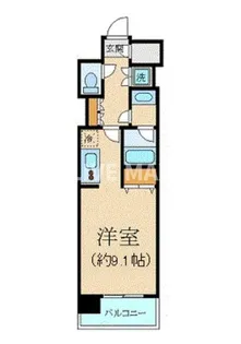 クリオ五反田【5階】の間取り