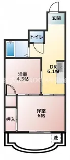 ステーションコーポ【2階】の間取り