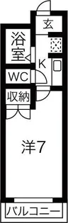 愛知県長久手市上川原【マンション】の間取り