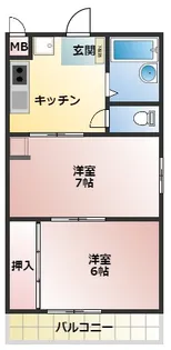 マルヨウハイツ【3階】の間取り