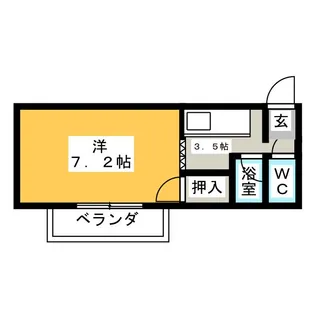 アネックス【1階】の間取り