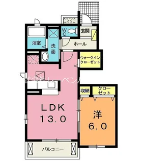 パルフェ【1階】の間取り