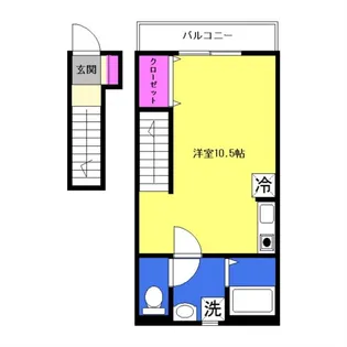 ルミエール【2階】の間取り