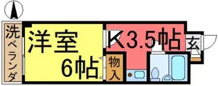 エメラルドマンション【2階】の間取り