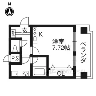東山祇園ビル【3階】の間取り