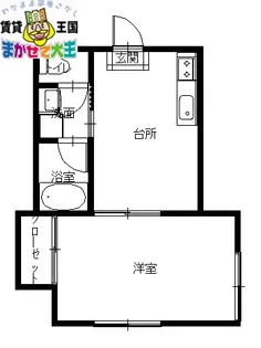 Le・Ozi ~ル・オージ~【1階】の間取り