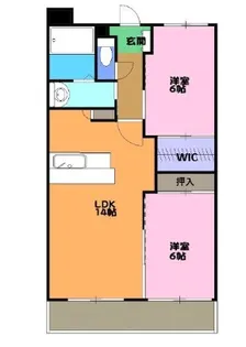 シェーン【2階】の間取り