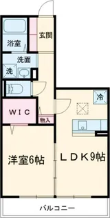 ヴェルドミールI【3階】の間取り