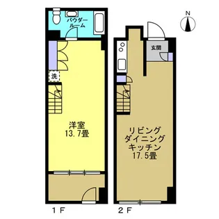 FLATS GAZERY(フラットガゼレイ【2階】の間取り