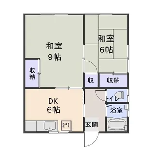 小峠荘【2階】の間取り