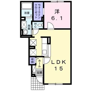 フェリシタ【1階】の間取り