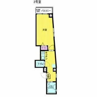 江戸清ビル【3階】の間取り