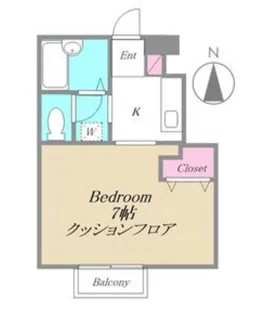 ルフランM【1階】の間取り