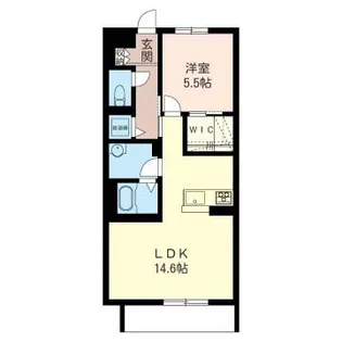 Cassini III【1階】の間取り