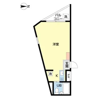 サンシティ山王【2階】の間取り