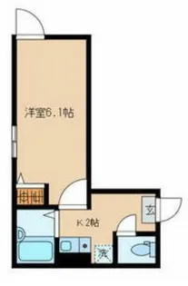 ラル蒲田【1階】の間取り