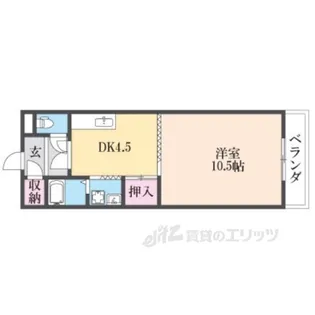青木マンション【3階】の間取り