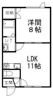 メゾン・ミューズ【2階】の間取り