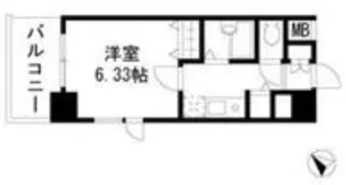 東京都中央区月島4【マンション】の間取り